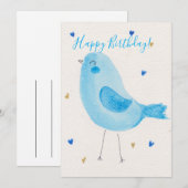 Happy Birthday Card シーズンカード (正面/裏面)