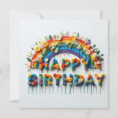 Happy Birthday Card シーズンカード (正面)