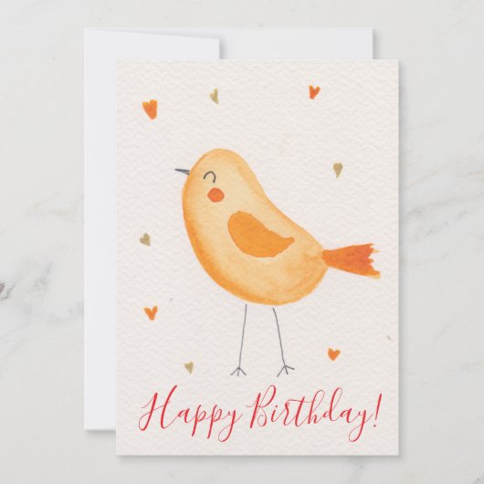 Happy Birthday Card シーズンカード (正面)