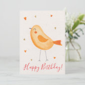 Happy Birthday Card シーズンカード (スタンド正面)