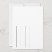 Happy Birthday Card シーズンカード (裏面)