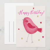 Happy Birthday Card シーズンカード (正面/裏面)