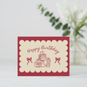 Happy Birthday Card | Birthday Greeting Card  ポストカード (スタンド正面)
