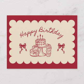 Happy Birthday Card | Birthday Greeting Card ポストカード