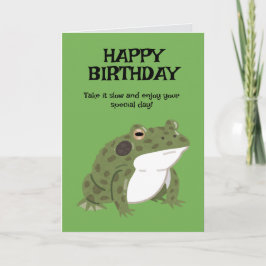 Happy Birthday Card – Cheerful & Customizable カード