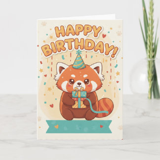 happy birthday card cute for women カード