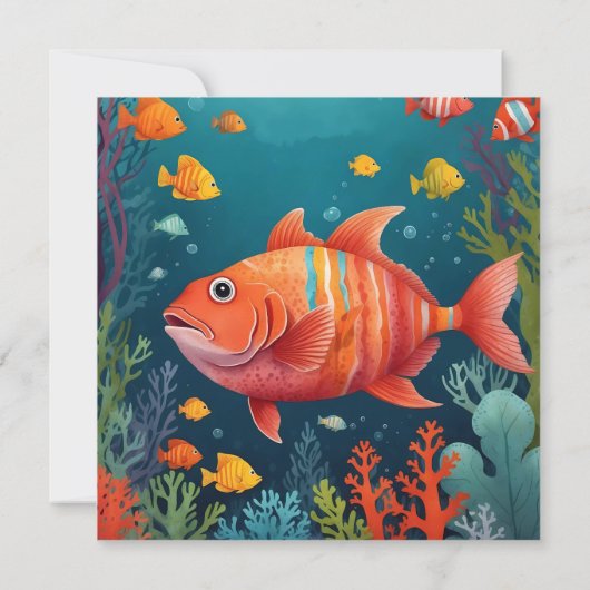 Happy Birthday Card - Personalise BD Card 招待状 (裏面)