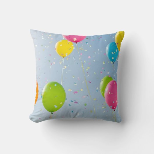 Happy Birthday celebration decoration クッション (正面)