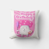 Happy Birthday Celebration Design クッション (正面)