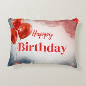 Happy Birthday Celebration Pillow アクセントクッション (裏面)