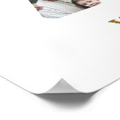 Happy Birthday Cheers To 70 Years Photo Collage ポスター (角)