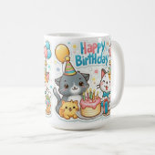 Happy Birthday   Collection  Design コーヒーマグカップ (正面右)