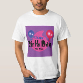Happy Birthday – Colorful Celebration Party Design Tシャツ