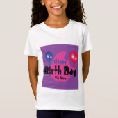 Happy Birthday – Colorful Celebration Party Design Tシャツ (正面)