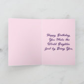 Happy Birthday Cute Boxer Dog  シーズンカード (内部)