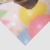 Happy Birthday Cute Boxer Dog 薄葉紙 (詳細)