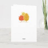 Happy Birthday Cute Dog Puppy Kick Scooter Card カード (裏面)