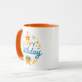 Happy Birthday | Cute Sunshine Combo Mug マグカップ (正面左)