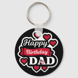 Happy birthday Dad キーホルダー