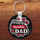 Happy birthday Dad キーホルダー (裏面)