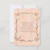 Happy Birthday Darling Daughter Turning 1 招待状 (裏面)