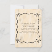 Happy Birthday Darling Daughter Turning 1 招待状 (裏面)