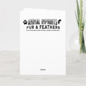 Happy Birthday Daughter | Cute Mouse カード (裏面)