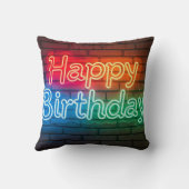 Happy Birthday decoration クッション (裏面)