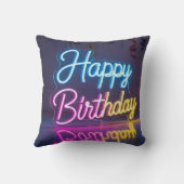 Happy Birthday decoration クッション (裏面)