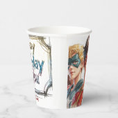 Happy Birthday Drink Cup with Photo of Your Child 紙コップ (右)