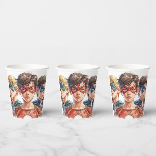 Happy Birthday Drink Cup with Photo of Your Child 紙コップ (複数)