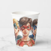 Happy Birthday Drink Cup with Photo of Your Child 紙コップ (正面)