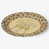 Happy Birthday Fifty And Fabulous ペーパープレート (アングル)