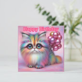 ~ HAPPY BIRTHDAY ~ Fluffy Cat ~ Metallic toenails (スタンド正面)