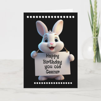 HAPPY BIRTHDAY Folded Greeting Card カード
