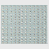 Happy birthday French, bulldog ラッピングペーパー (フラット)