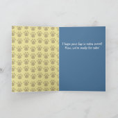 Happy birthday - French Bulldog Friends カード (内部)