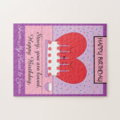 Happy Birthday, From My Heart to Yours II ジグソーパズル (横)