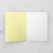 Happy Birthday, From My Heart to Yours:  Yellow カード (内部)