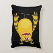 Happy Birthday FUN Monsters kids cute アクセントクッション (裏面(縦))