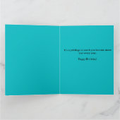 Happy Birthday Funfetti Card カード (内部)