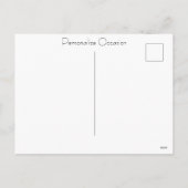 Happy Birthday Funny Cute Animal Cartoon Couriers  シーズンポストカード (裏面)