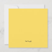Happy Birthday Garden Card with Bright Sun, Flower カード (裏面)