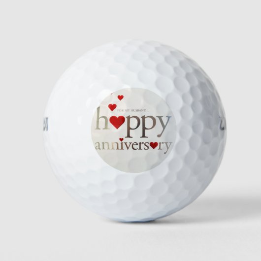 **HAPPY BIRTHDAY GOLFER*** GOLF BALL ゴルフボール (正面)