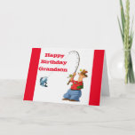 HAPPY BIRTHDAY *GRANDSON* FAVORITE FISHERMAN  カード<br><div class="desc">THANK YOU FOR STOPPING BY ONE OF MY EIGHT STORES AND COME BACK AGAIN SOON!!!</div>