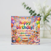 Happy Birthday Greeting Cards  カード (スタンド正面)