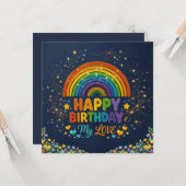 Happy Birthday Greeting Cards  カード (正面/裏面インサイチュ)