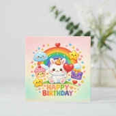 Happy Birthday Greeting Cards  カード (スタンド正面)
