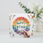 Happy Birthday Greeting Cards  シーズンカード (スタンド正面)