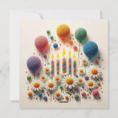 Happy Birthday Greeting Cards  シーズンカード (裏面)